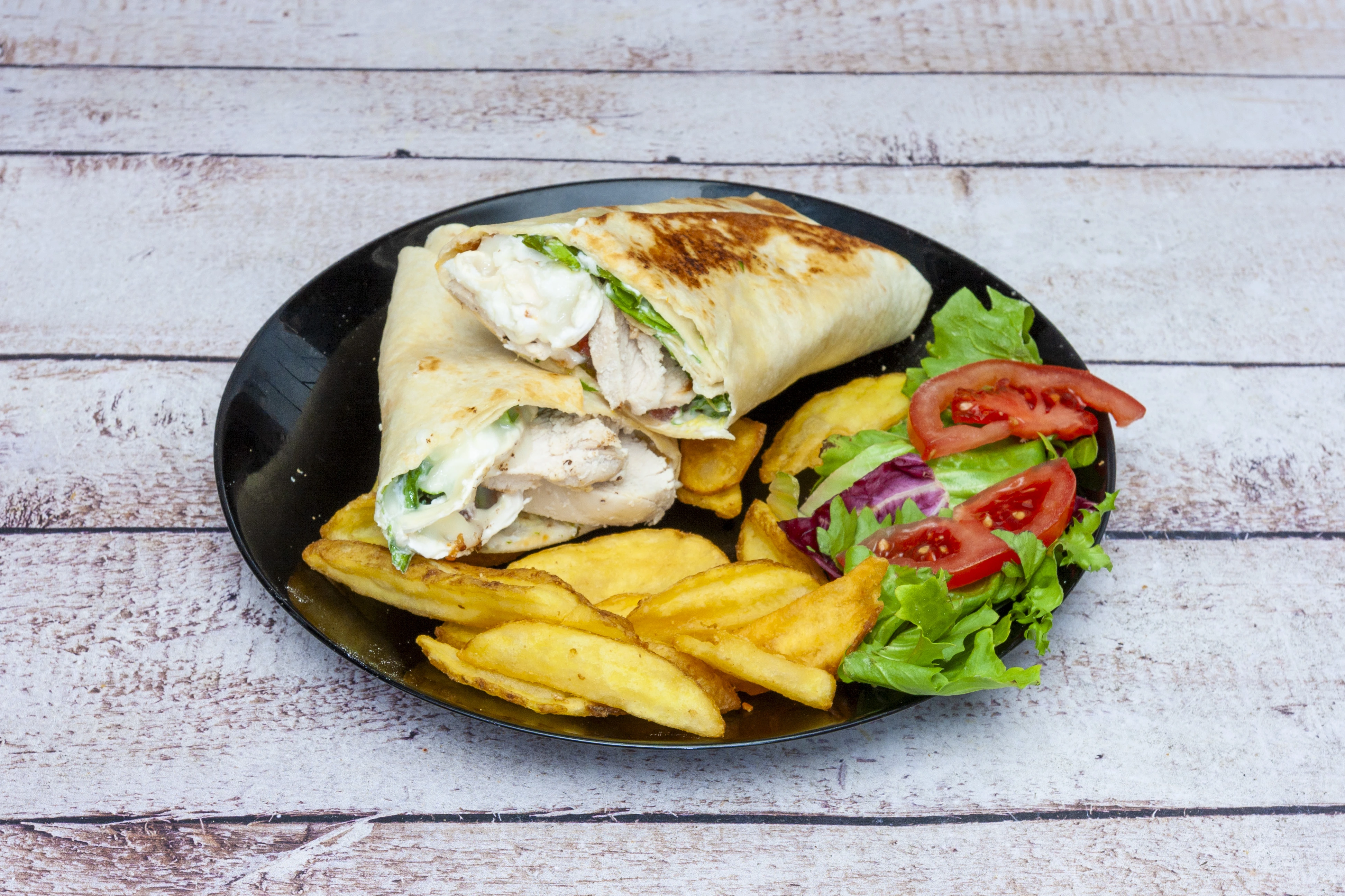 Wrap chèvre chaud